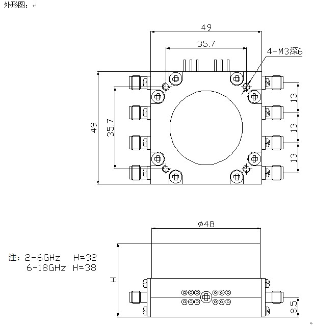 YIG˲6-18GHz